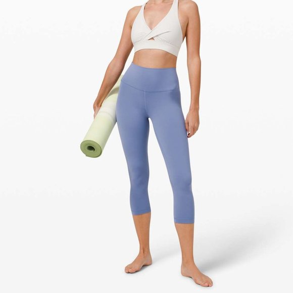 lululemon athletica Pants - Lululemon Align High-Rise Crop 21" Size 6 NWT Water Drop